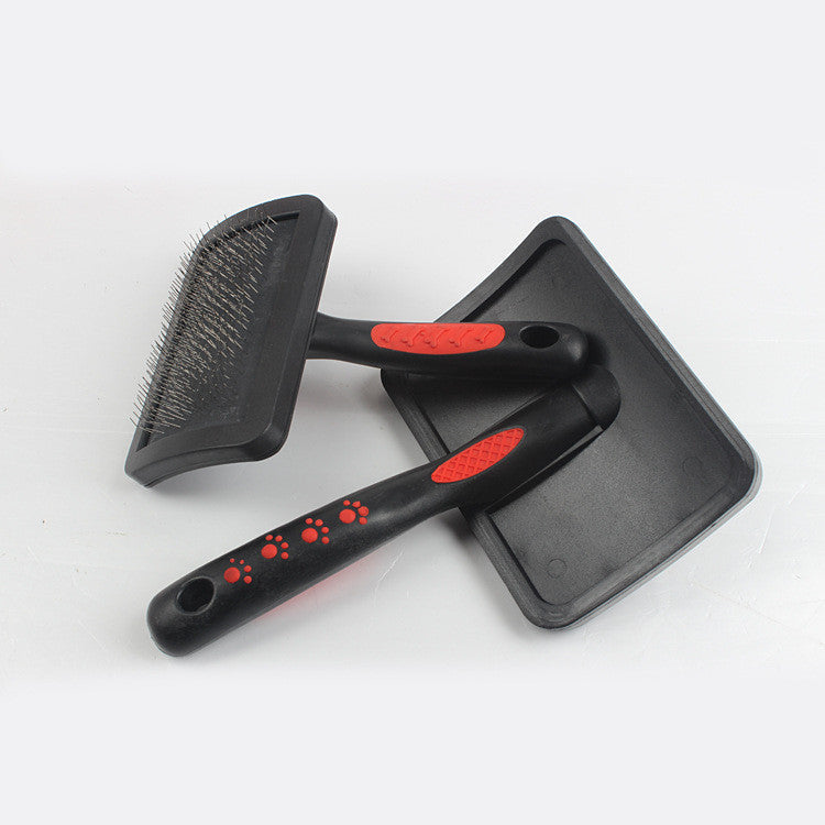 Matt Black Grooming Brush for Pets pets-park-pk