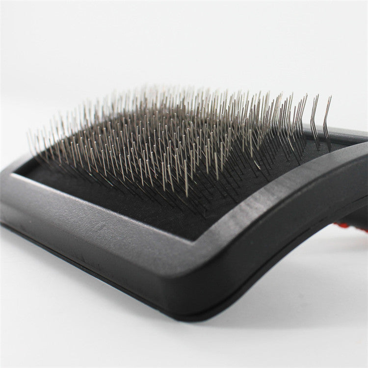 Matt Black Grooming Brush for Pets pets-park-pk