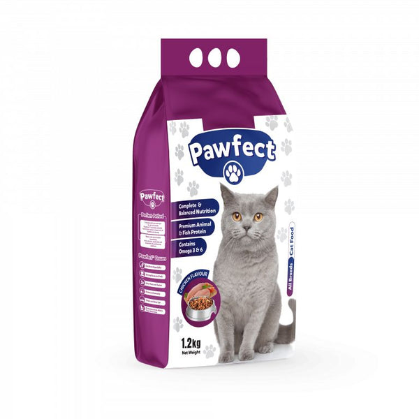 Pawfect Adult Cat Food 1.2 Kg pets-park-pk