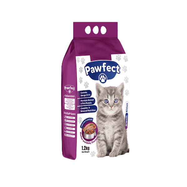 Pawfect Kitten Food 1.2 KG pets-park-pk