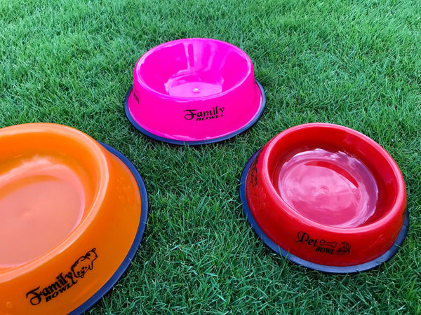Plastic Bowl for Cats and Dogs pets-park-pk