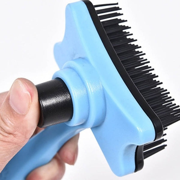 Self Cleaning Small Slicker Brushes for Shedding and Grooming pets-park-pk