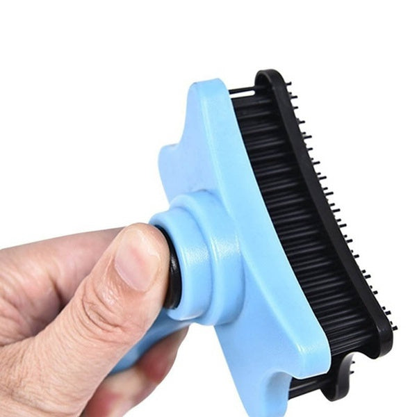 Self Cleaning Small Slicker Brushes for Shedding and Grooming pets-park-pk
