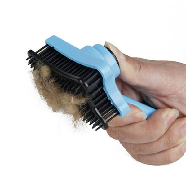 Self Cleaning Small Slicker Brushes for Shedding and Grooming pets-park-pk