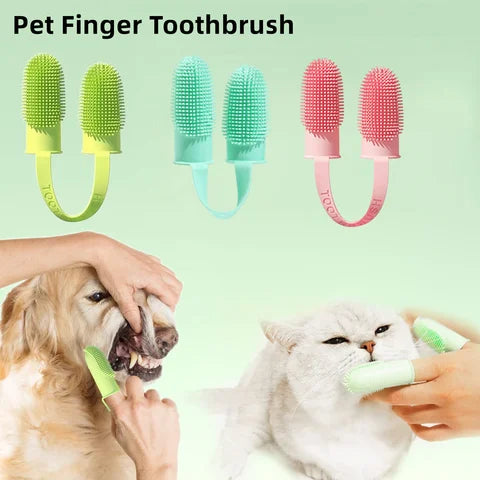 Soft Silicone Cat/Dog Toothbrush pets-park-pk