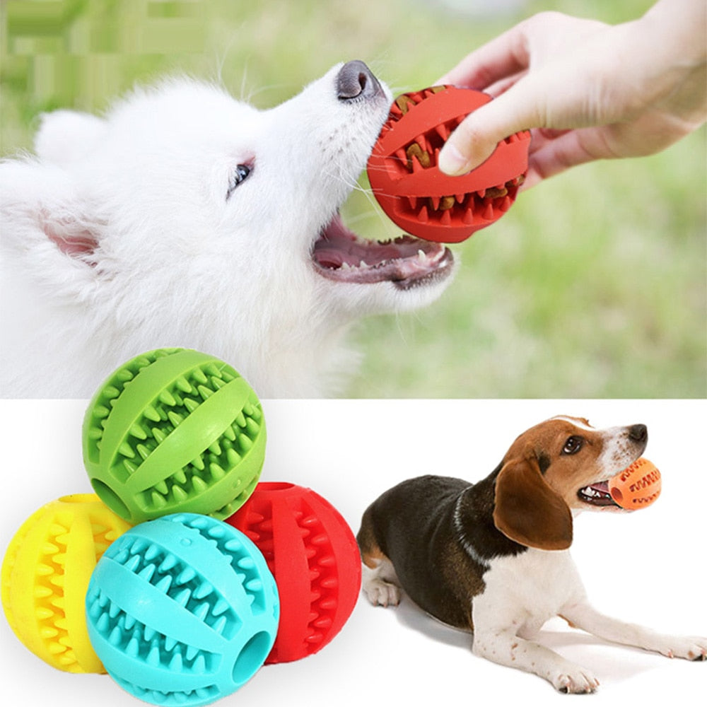 Puzzle Chew Treat Ball for Puppies and dogs pets-park-pk