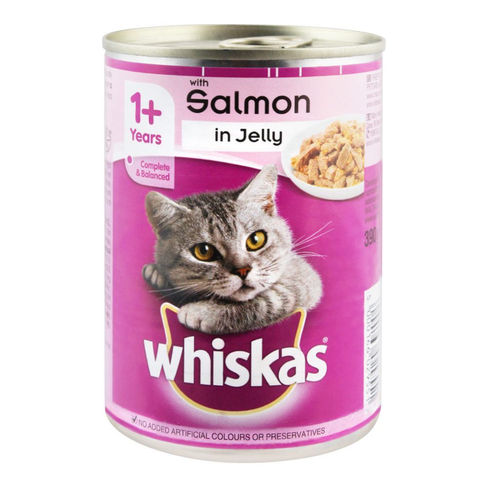 Whiskas Jelly Tin 390gm Cat * 1 pets-park-pk